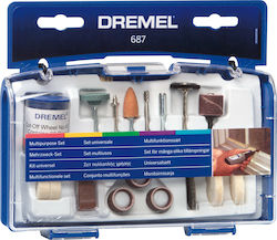 Dremel 687 Σετ Πολλαπλής Χρήσης 26150687JA 52pcs