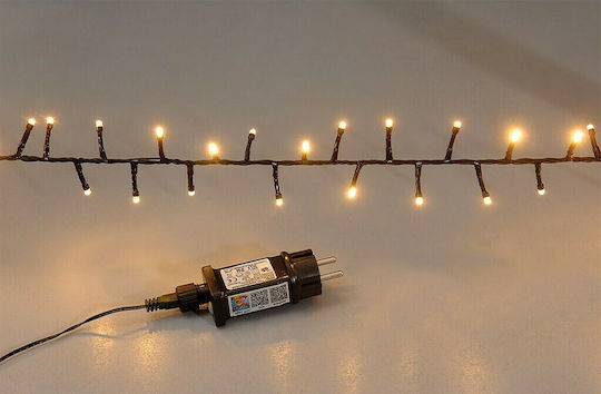 800 Λαμπάκια LED Θερμό Λευκό σε Σειρά
