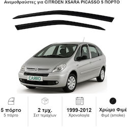 Heko Σετ Ανεμοθραύστες Μπροστινοί Σκούρο Φιμέ για Citroen Xsara Picasso 2τμχ 12222 Heko Σετ Ανεμοθραύστες Μπροστινοί Σκούρο Φιμέ για Citroen Xsara Picasso 2τμχ 12222