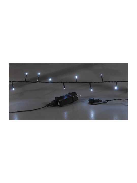 240 Lichterketten LED 12m. Kaltes Weiß in Zeichenfolge 1Stück