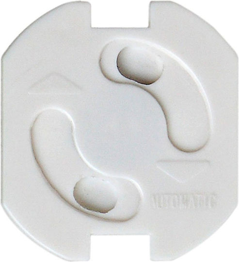 Kiokids Outlet Cover Protectors made of Plastic in White Color 6pcs