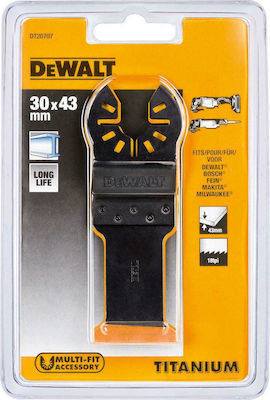 Dewalt Βυθιζόμενη Πριονόλαμα Wood & Metal 30mmx43mm DT20707