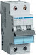 Hager Automatic Circuit Breaker 25A Double-pole AC MWN525