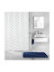 Kleine Wolke Anchor Shower Curtain Fabric 240x180cm Blue