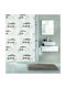 Kleine Wolke Eulen Shower Curtain Fabric 240x180cm Brown