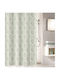 Kleine Wolke Leaf Fabric Shower Curtain 180x200cm Green