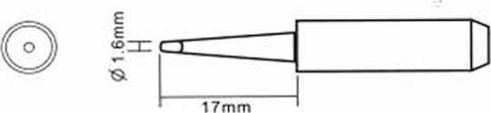 Yihua Μύτη Κολλητηριού Μύτη Κολλητηρίου YH-1.6D/TIP