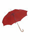 Next Automatic Umbrella with Walking Stick Red