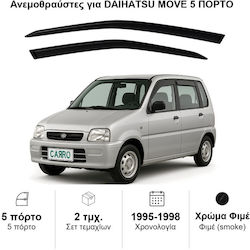 Heko Set Deflectoare Vânt Partea Din Față Dark Fime Pentru Daihatsu Move 2 Bucăți 13212