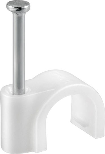 FixPoint KBCR 9 Befestigungsnägel Roka 9Stück 9mm Weiß 100 Stück 17081