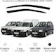 Heko Satz Windabweiser Vordere Dark Fime für Renault Schnell / Express Ford Express Chevrolet Express 2Stück