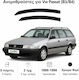 Heko Set of Windbreakers Front Car Dark Fime for Volkswagen Passat 2pcs