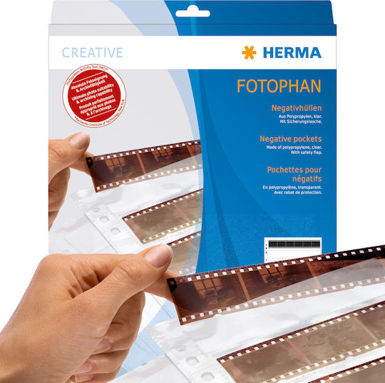 Herma Negative Sleeves MF PP Clear Kamerazubehör