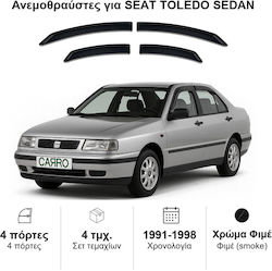 Heko Set Car Windbreakers Front and Back Dark Fime for Seat Toledo 4 Pieces Heko Set Car Windbreakers Front and Back Dark Fime for Seat Toledo 4 Pieces