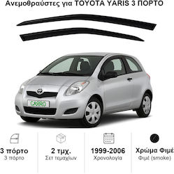 Heko Set Front Dark Fime Car Windbreakers for Toyota Yaris 2 Pieces 29326 Heko Set Front Dark Fime Car Windbreakers for Toyota Yaris 2 Pieces 29326