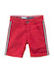 Gang Kinder Shorts/Bermudas Stoff Βερμούδα με Ρίγες Rot