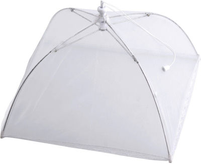 Metaltex Food Cover made of Fabric 35cm in White Color 116230 1pcs