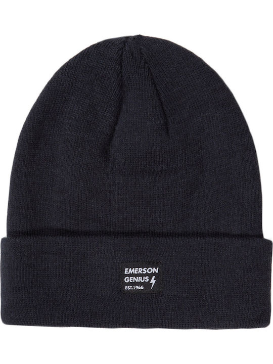 Emerson Beanie Beanie in Navy Blue color