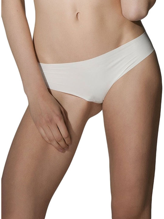 Luna Secret Sense Women's Brazil Seamless White 2103