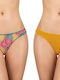 Rio Damen Brasilien 2Pack Green/Yellow