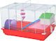 Pawhut Rodent Cage Metal Cage for Hamster 47x30x27 cm 47x30x27cm