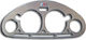 Auto Gs Decorativ Cadru Bord Auto Husă decorativă pentru bord Tip E36 M3 în Culoare Argintiu 22372