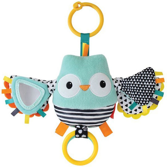 Infantino Pendant Toy for Car with Mirror Flutter Jitter Pal Owl