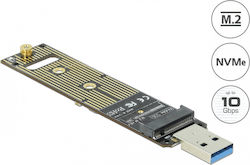 DeLock Κάρτα M.2 NVMe PCIe με USB 3.1 (64069)