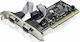 Conceptronic Κάρτα PCIe σε 2 θύρες RS232 DB9 Serial