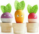 Le Toy Van Stacking Toy Stacking Game with Vegetables made of Wood for 18++ Months