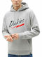 Dickies Campti Men's Sweatshirt with Hood and Pockets Gray