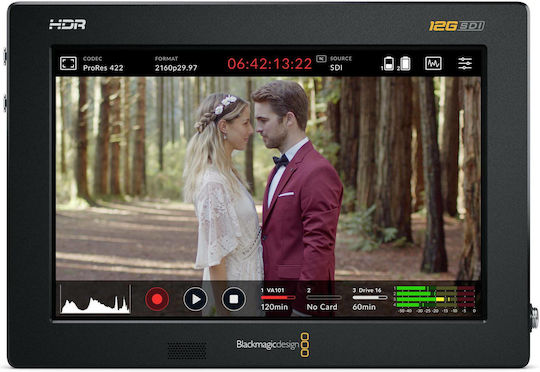 Blackmagic Design Video Assist 7" 12G HDR Monitor - Recorder