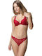 Luna Orchidea Women's Brazil with Lace Red 24090