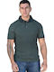 Polo Short Sleeve Green Blouse