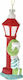 Iliadis Christmas Plastic House Ornament Multicolour