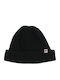 Fortwan Beanie Frauen Beanie mit Rippstrick in Schwarz Farbe