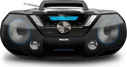 Philips Форум на CD плейъри AZB798T с Bluetooth / CD плейър / USB / Радио в Черно цвят