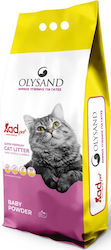 Olysand Clumping Odour Control Cat Litter Baby Powder 10kg