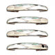 S-dizayn Exterior Car Decorative Handles Opel Corsa 4pcs