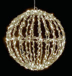 Lianos Illuminated Christmas Plastic Figure Bal...