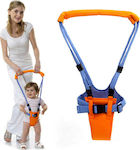 Baby Moon Walk Baby Walker with Support Straps Orange