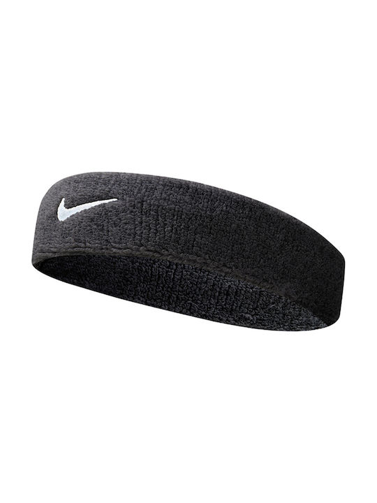 Nike Swoosh N.NN.07-010 Αθλητικό Περιμετώπιο Μαύρο Headband