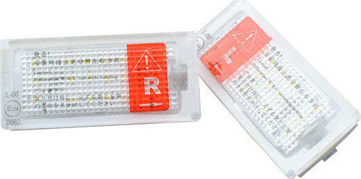 M-Tech License Plate Lights Led 12V for BMW E46 2pcs