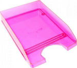 Metron Durchsichtig Dokumentenablage Fluo 800 Rosa 35x26x6.5cm