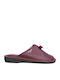 Anatomice Din Piele Papuci de Damă Burgundy