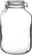 Bormioli Rocco Fido Set of 6pcs Jars General Use with Airtight Lid Glass Transparent 5000ml