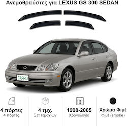 Heko Set Deflectoare Vânt Față și Spate Dark Fime Pentru Toyota Lexus 4 Bucăți 30002 Heko Set Deflectoare Vânt Față și Spate Dark Fime Pentru Toyota Lexus 4 Bucăți 30002