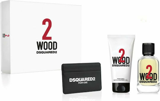 Dsquared2 Wood Men's Set with Eau de Toilette 3pcs