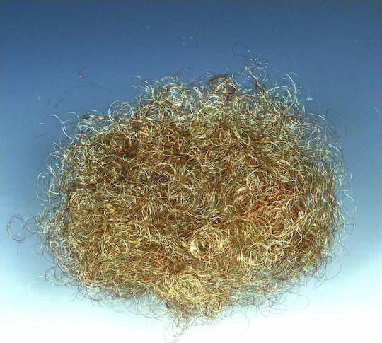 Angel Hair Weihnachts-Bärte des Weihnachtsmanns Goldene mit Muster Weihnachtsmann Differenzierung