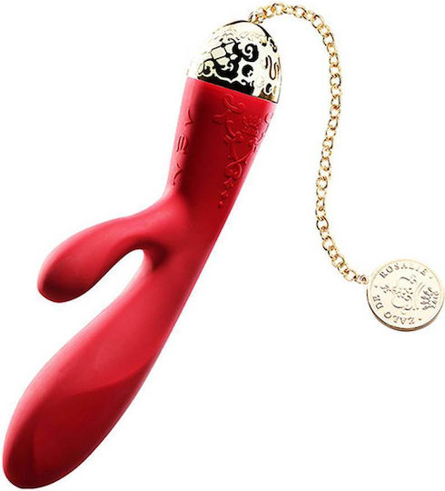 Zalo Rosalie Vibrator Kaninchen 20cm Bright Red